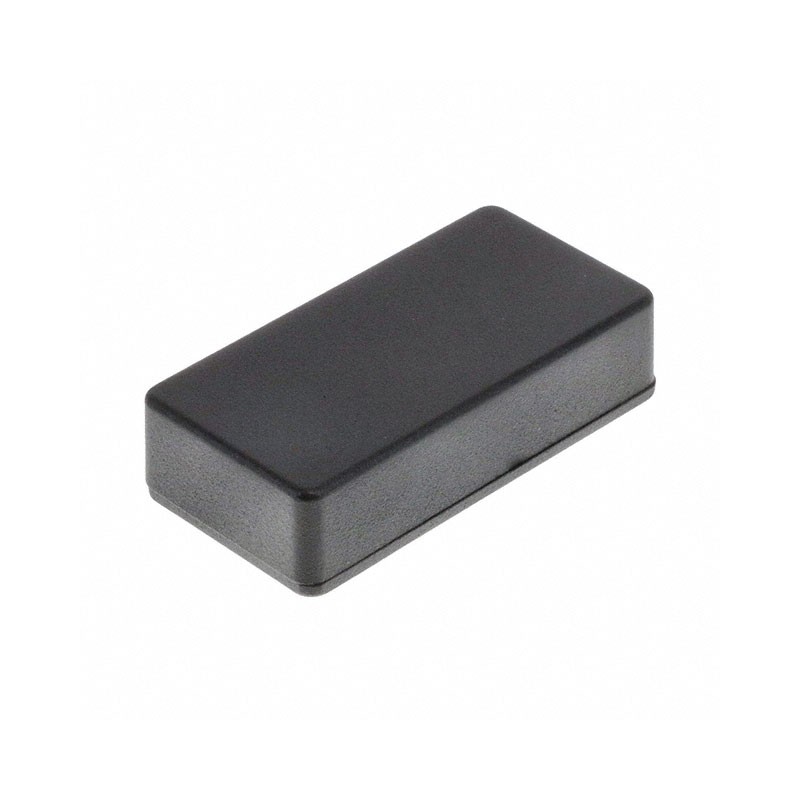 1 pcs : 1590WGBK - Box Aluminum Black Cover Included 3.937' L x 1.969' W (100.00mm x 50.00mm) X 1.004' (25.50mm)