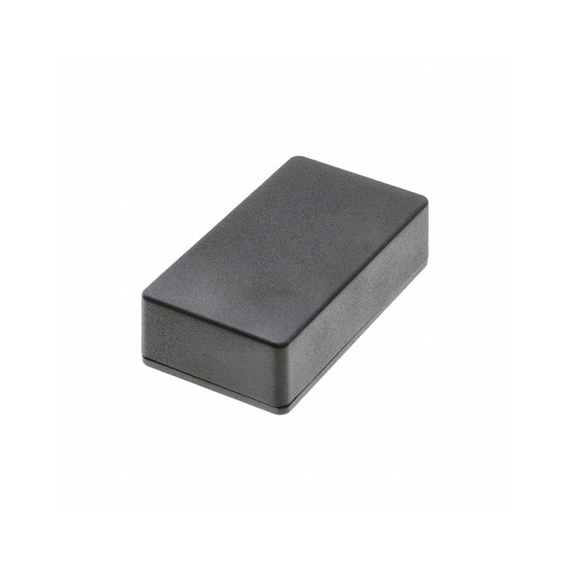 1 pcs : 1590MBK - Box Aluminum Black Cover Included 4.429' L x 2.461' W (112.50mm x 62.51mm) X 1.201' (30.51mm)