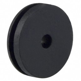 1 pcs : 734 - GROMMET 0.125' RUBBER BLACK