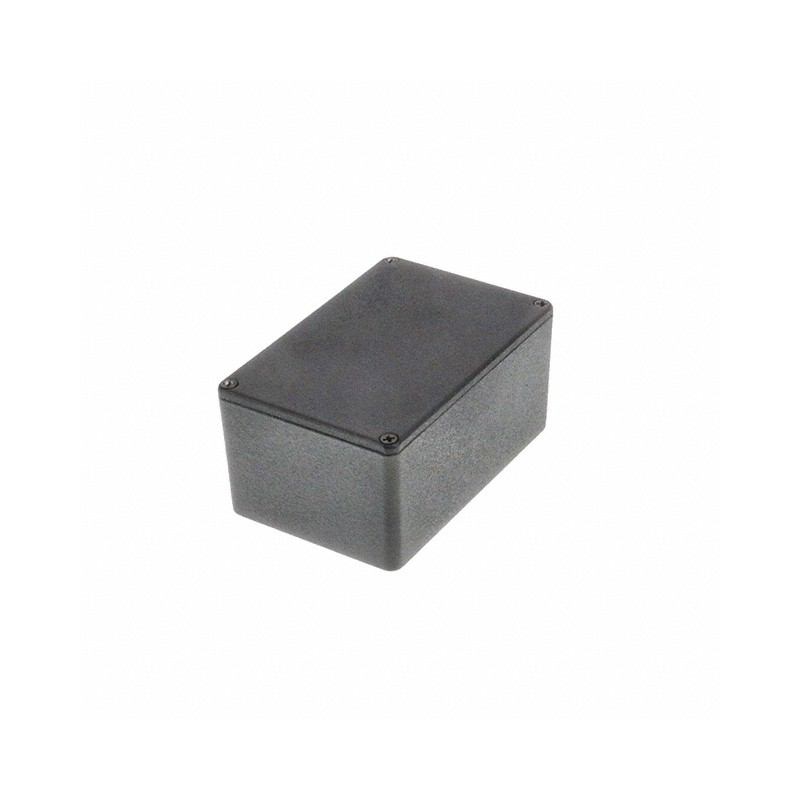1 pcs : 1590TBK - Box Aluminum Black Cover Included 4.744' L x 3.150' W (120.50mm x 80.01mm) X 2.323' (59.00mm)