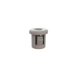 1 pcs : 22MP02502W - BUSHING 0.125' NYLON WHITE