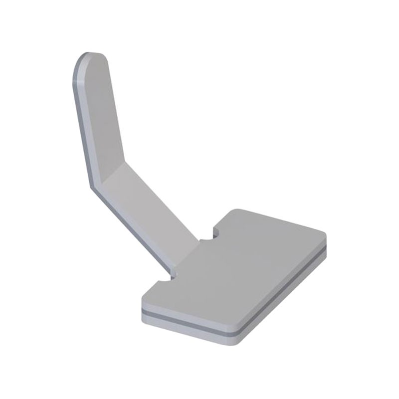 1 pcs : PFC-25M - CBL CLIP BENDABLE GRAY ADHESIVE