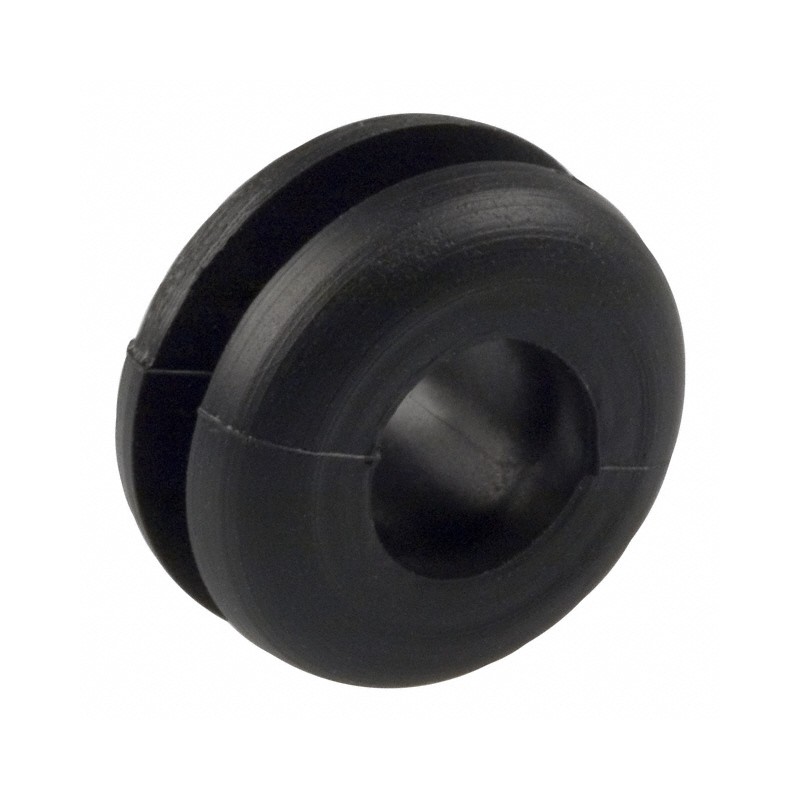 1 pcs : HG-4 - GROMMET 0.252' ELASTOMER BLACK
