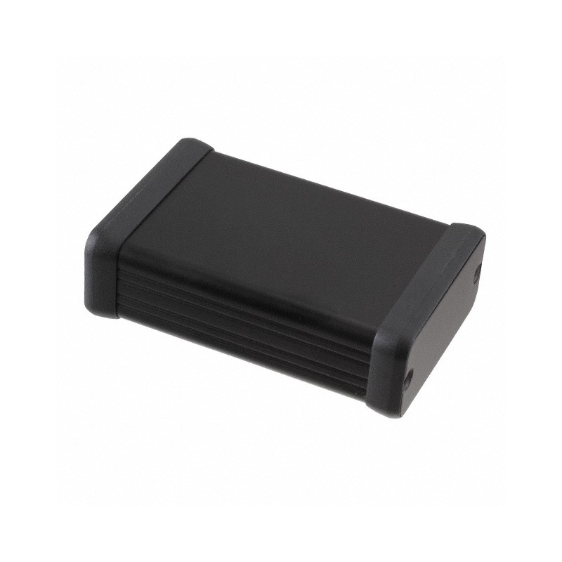 1 pcs : 1455C801BK - Box Aluminum Black End Panel(s) 3.150' L x 2.126' W (80.00mm x 54.00mm) X 0.906' (23.00mm)