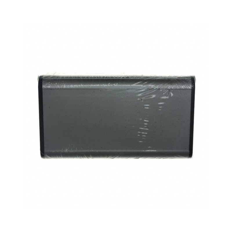 1 pcs : 1455B1202BK - Box Aluminum Black End Panel(s) 4.764' L x 2.824' W (121.01mm x 71.73mm) X 0.748' (19.00mm)