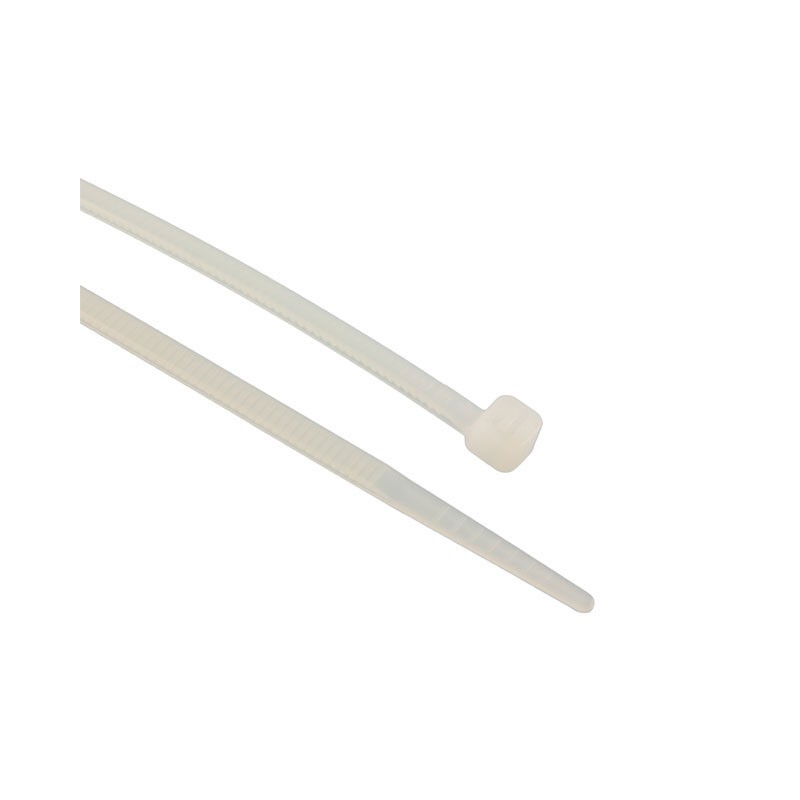 100 pcs : CT019A - CBL TIE LOCKING NAT 50LBS 6.3'