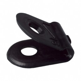 1 pcs : N-1-BK - CBL CLAMP P-TYPE BLACK FASTENER