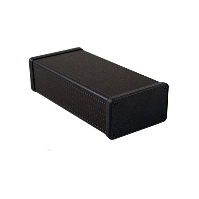 1 pcs : 1455K1602BK - Box Aluminum Black End Panel(s) 6.299' L x 3.071' W (159.99mm x 78.00mm) X 1.693' (43.00mm)