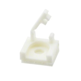 1 pcs : MWSLTB-1-19A-RT - CBL CLIP WIRE SADDLE NATURAL ADH