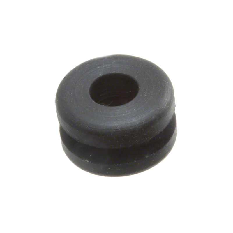 1 pcs : 5104 - RUBBER GROMMET BLACK FOR CUT-OUT