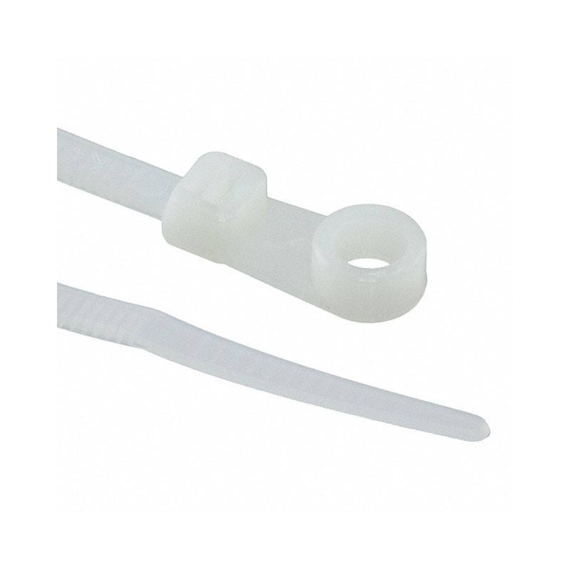 100 pcs : CTMT001A - CBL TIE LOCKING NAT 18LBS 3.93'