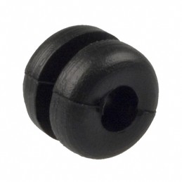 1 pcs : HG-2 - GROMMET 0.126' ELASTOMER BLACK