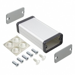 1 pcs : 1455D801 - Box Aluminum Natural End Panel(s) 3.150' L x 1.673' W (80.00mm x 42.50mm) X 0.906' (23.00mm)