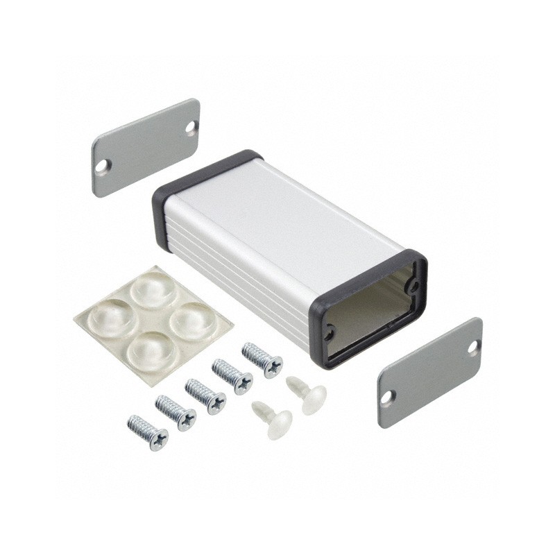 1 pcs : 1455D801 - Box Aluminum Natural End Panel(s) 3.150' L x 1.673' W (80.00mm x 42.50mm) X 0.906' (23.00mm)