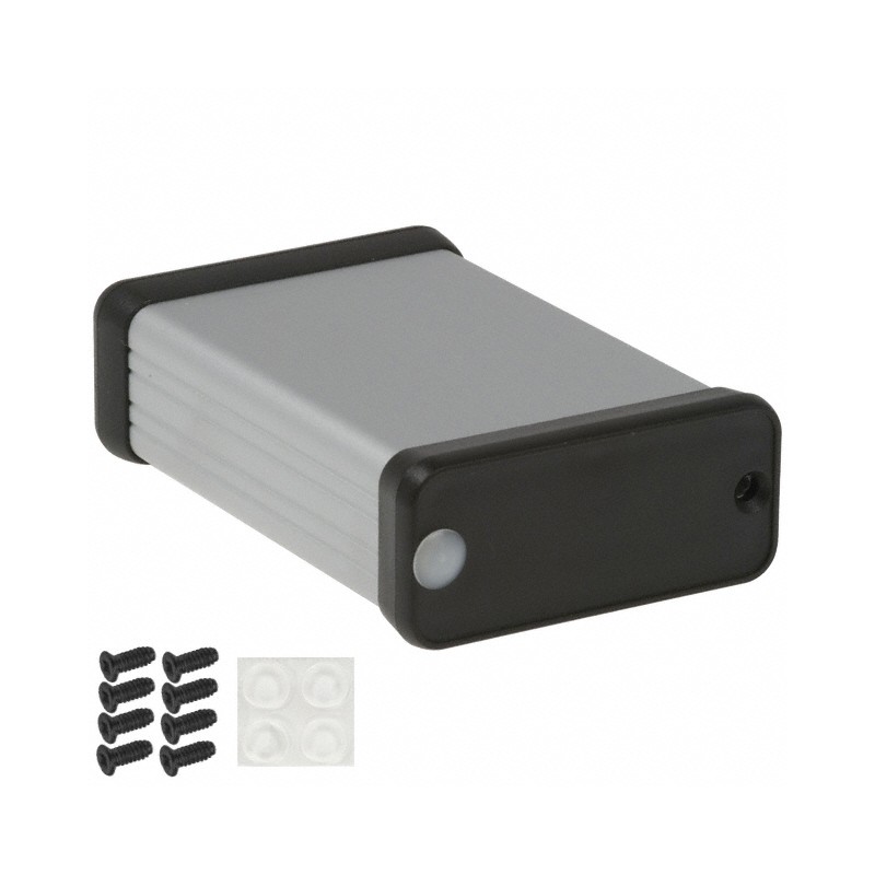 1 pcs : 1455C802 - Box Aluminum Natural End Panel(s) 3.150' L x 2.126' W (80.00mm x 54.00mm) X 0.906' (23.00mm)