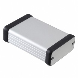 1 pcs : 1455C801 - Box Aluminum Natural End Panel(s) 3.150' L x 2.126' W (80.00mm x 54.00mm) X 0.906' (23.00mm)