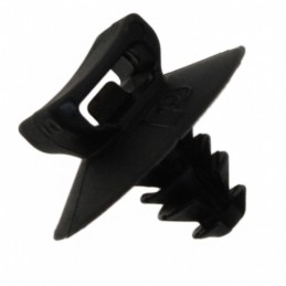 100 pcs : PUM-049-C30 - CABLE TIE HLDR SGL PUSH MNT BLK