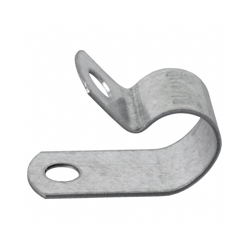 1 pcs : 8104 - CBL CLAMP P-TYPE SILVER FASTENER