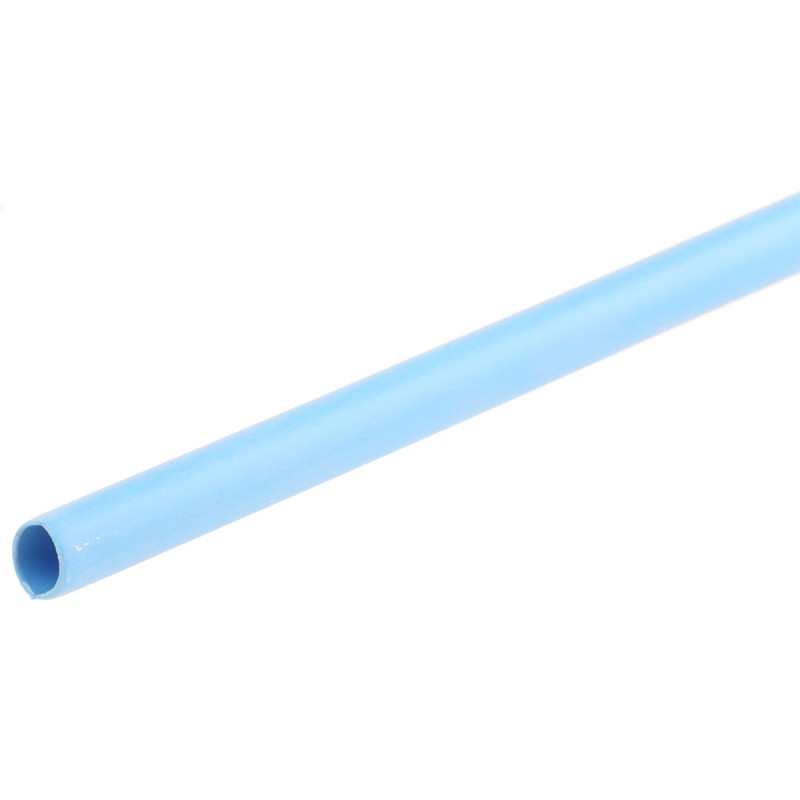 1 pcs - RS PRO Adhesive Lined Heat Shrink Tube, Blue 3mm Sleeve Dia. x 1.2m Length 3:1 Ratio