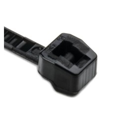 100 pcs : 118-04700 - CBL TIE LOCKING BLK 18LBS 3.93'