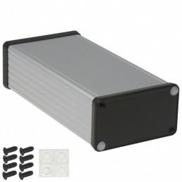 1 pcs : 1455K1602 - Box Aluminum Natural End Panel(s) 6.299' L x 3.071' W (159.99mm x 78.00mm) X 1.693' (43.00mm)