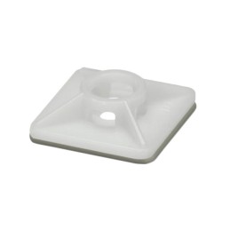 1 pcs : 3240708 - CABLE TIE HLDR QUAD ADH TRANS