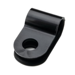 100 pcs : 211-60001 - CBL CLAMP P-TYPE BLACK FASTENER
