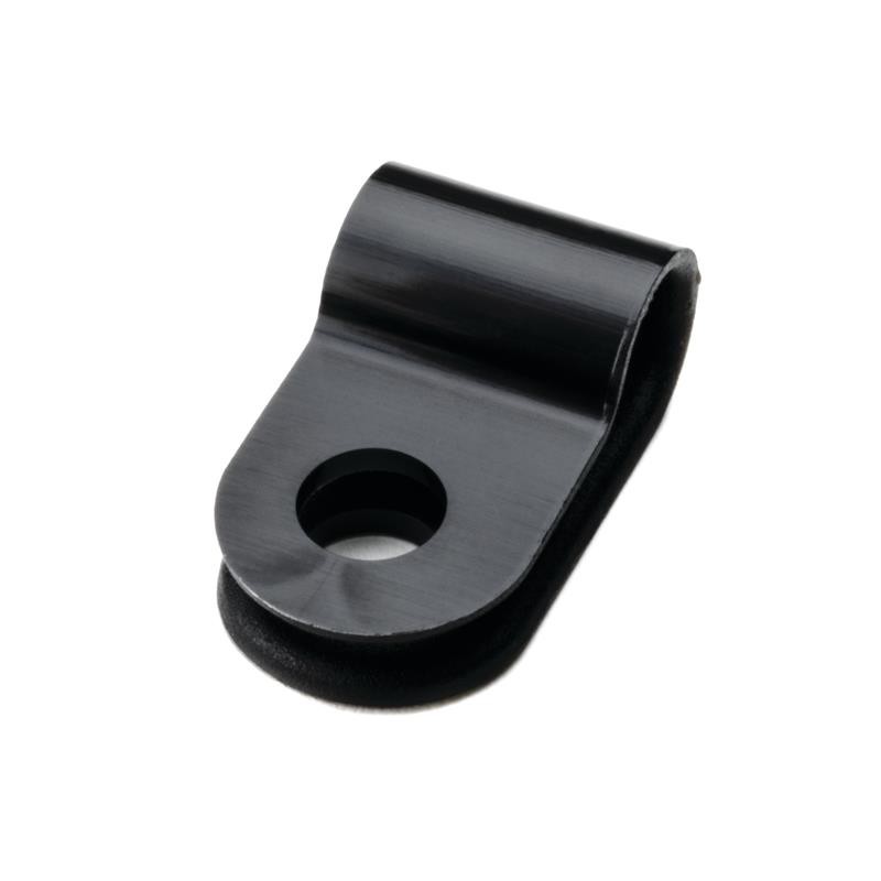 100 pcs : 211-60001 - CBL CLAMP P-TYPE BLACK FASTENER