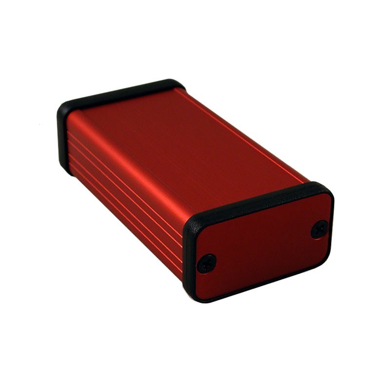 1 pcs : 1455D801RD - Box Aluminum Red End Panel(s) 3.150' L x 1.673' W (80.00mm x 42.50mm) X 0.906' (23.00mm)