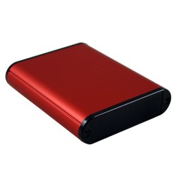 1 pcs : 1455B802RD - Box Aluminum Red End Panel(s) 3.189' L x 2.824' W (81.00mm x 71.73mm) X 0.748' (19.00mm)