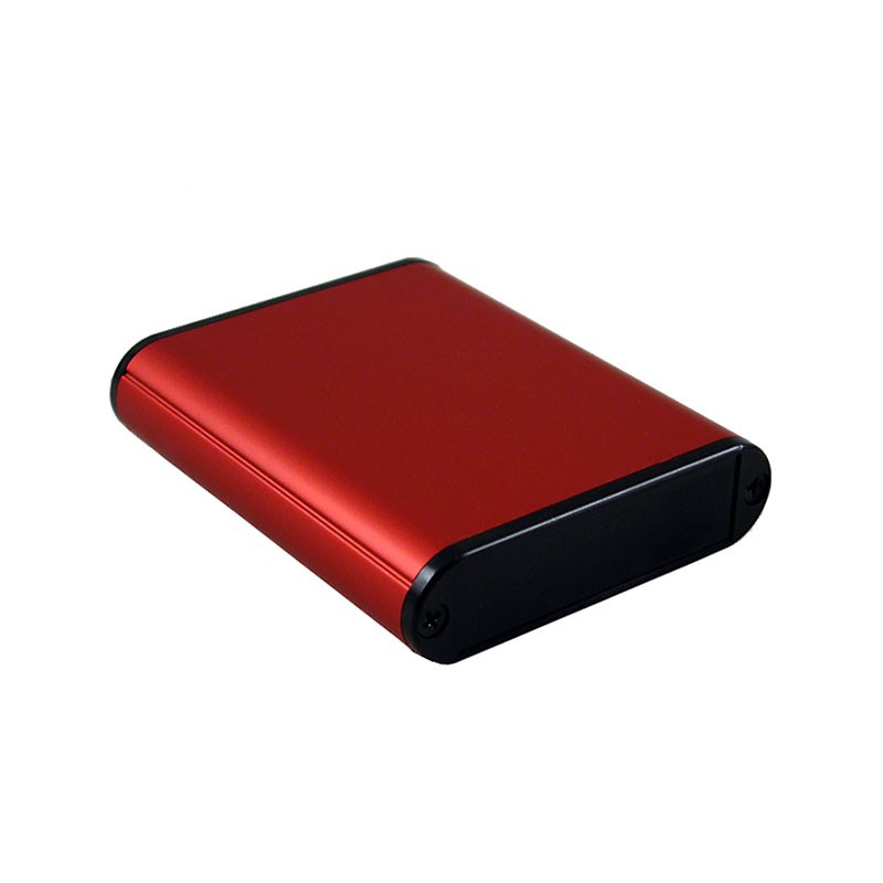 1 pcs : 1455B802RD - Box Aluminum Red End Panel(s) 3.189' L x 2.824' W (81.00mm x 71.73mm) X 0.748' (19.00mm)