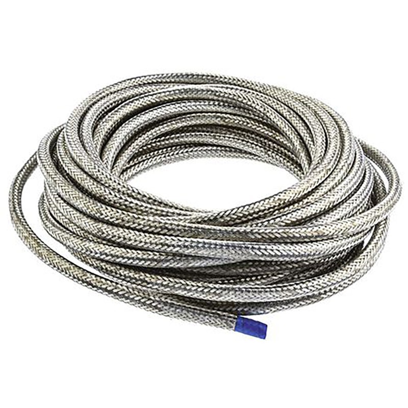 10 pcs - TE Connectivity Expandable Braided Nickel Plated Copper Alloy Cable Sleeve, 6mm Diameter, 10m Length, RayBraid Series