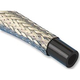 10 pcs - TE Connectivity Expandable Braided Nickel Plated Copper Alloy Cable Sleeve, 6mm Diameter, 10m Length, RayBraid Series