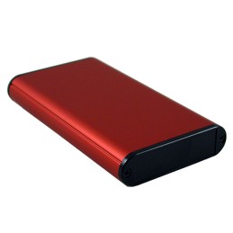 1 pcs : 1455B1202RD - Box Aluminum Red End Panel(s) 4.764' L x 2.824' W (121.01mm x 71.73mm) X 0.748' (19.00mm)
