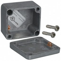 1 pcs : 1590Z060 - Box Aluminum Unpainted Cover Included 1.969' L x 1.772' W (50.00mm x 45.00mm) X 1.181' (30.00mm)