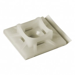 1 pcs : FTH-7A-RT-M - CABLE TIE HLDR QUAD ADH NATURAL