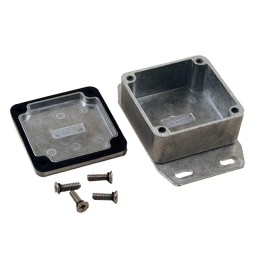 1 pcs : 1590WLLBF - Box Aluminum Unpainted Cover Included 1.969' L x 1.969' W (50.00mm x 50.00mm) X 1.043' (26.50mm)