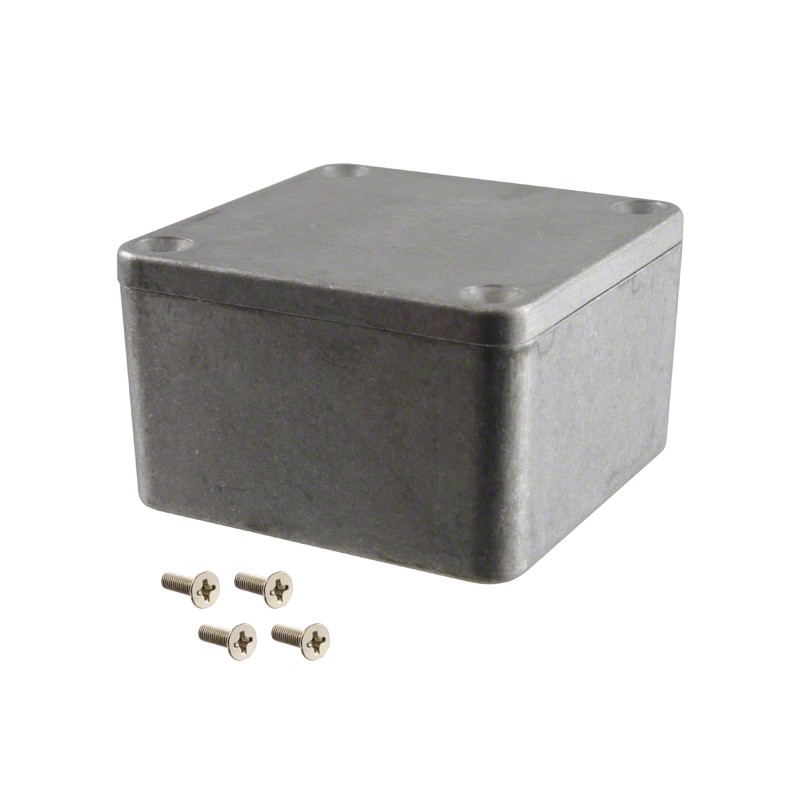 1 pcs : 1590MM - Box Aluminum Unpainted Cover Included 1.970' L x 1.970' W (50.04mm x 50.04mm) X 1.220' (30.99mm)