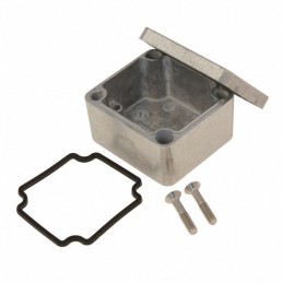 1 pcs : 1550Z101 - Box Aluminum Unpainted Cover Included 1.976' L x 1.780' W (51.19mm x 45.21mm) X 1.197' (30.40mm)