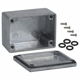 1 pcs : 1590WH - Box Aluminum Unpainted Cover Included 2.067' L x 1.496' W (52.50mm x 38.00mm) X 1.220' (30.99mm)