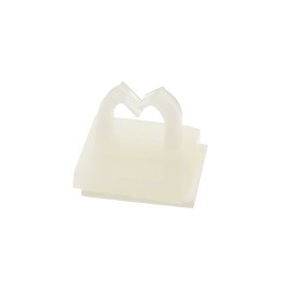 1 pcs : MWSEB-2-01A-RT - CBL CLIP WIRE SADDLE NATURAL ADH