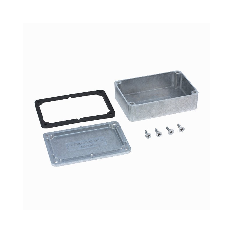 1 pcs : 1550WP - Box Aluminum Unpainted Cover Included 3.150' L x 2.165' W (80.00mm x 55.00mm) X 0.988' (25.10mm)