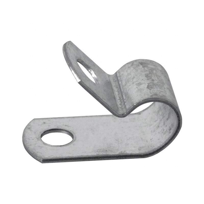 1 pcs : 8102 - CBL CLAMP P-TYPE SILVER FASTENER