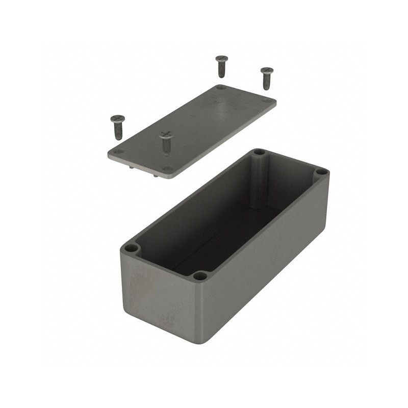 1 pcs : 1550WA - Box Aluminum Unpainted Cover Included 3.504' L x 1.378' W (89.00mm x 35.00mm) X 1.185' (30.10mm)