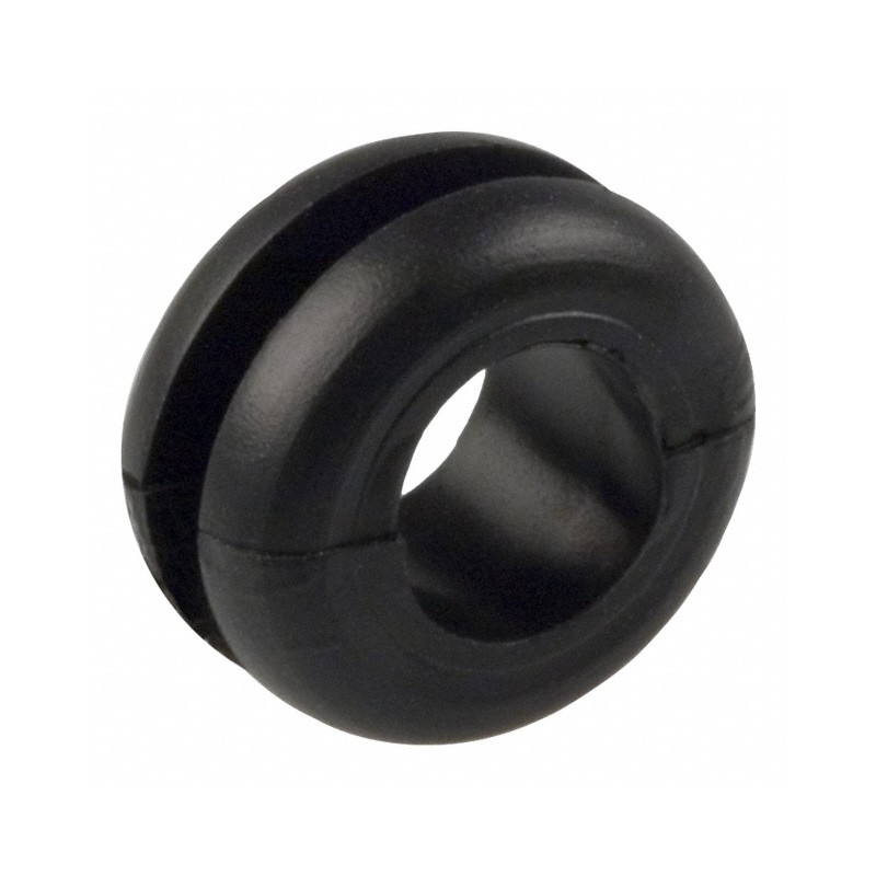 1 pcs : HG-3.5 - GROMMET 0.217' ELASTOMER BLACK