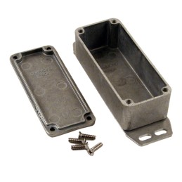 1 pcs : 1590AF - Box Aluminum Unpainted Cover Included 3.642' L x 1.516' W (92.51mm x 38.51mm) X 1.280' (32.51mm)