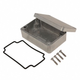 1 pcs : 1550Z103 - Box Aluminum Unpainted Cover Included 3.874' L x 2.535' W (98.40mm x 64.39mm) X 1.354' (34.39mm)