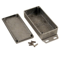 1 pcs : 1590GF - Box Aluminum Unpainted Cover Included 3.937' L x 1.969' W (100.00mm x 50.00mm) X 1.063' (27.00mm)