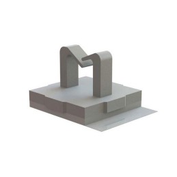 1 pcs : MWSB-1-19A-RT - CBL CLIP WIRE SADDLE NATURAL ADH