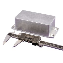 1 pcs : 1590BSFL - Box Aluminum Unpainted Cover Included 4.409' L x 2.382' W (111.99mm x 60.50mm) X 1.654' (42.01mm)